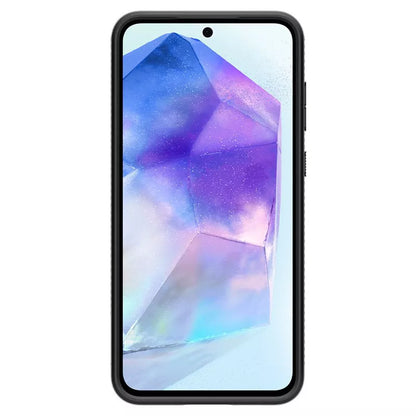 Spigen Liquid Air – dėklas, skirtas Samsung Galaxy A55 5G (matinė juoda)