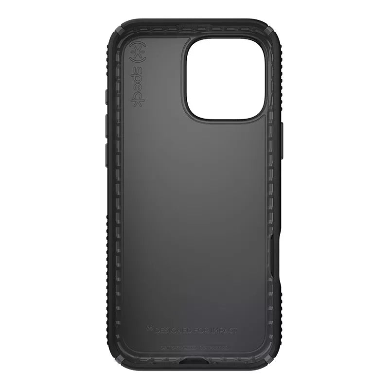 Speck Presidio2 Grip – dėklas, skirtas „iPhone 16 Pro Max“ („Black“ / „Slate Grey“ / „White“)