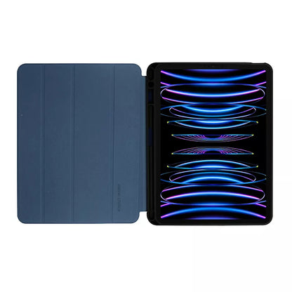 Crong FlexFolio – Dėklas, skirtas iPad Air 11" M3 (2025) / iPad Air 11" M2 (2024) / iPad Air 10.9" (5-4 gen.) / iPad Pro 11" (2022-2021) su Apple Pencil funkcija (bl)
