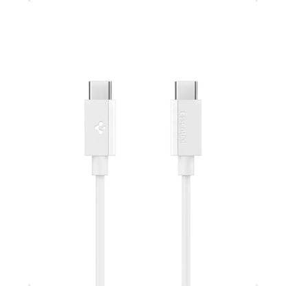 Spigen EB6020CC Essential - USB-C į USB-C laidas, PD 60W, 2m (Baltas)