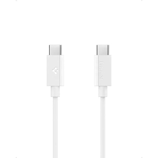 Spigen EB6020CC Essential - USB-C į USB-C laidas, PD 60W, 2m (Baltas)