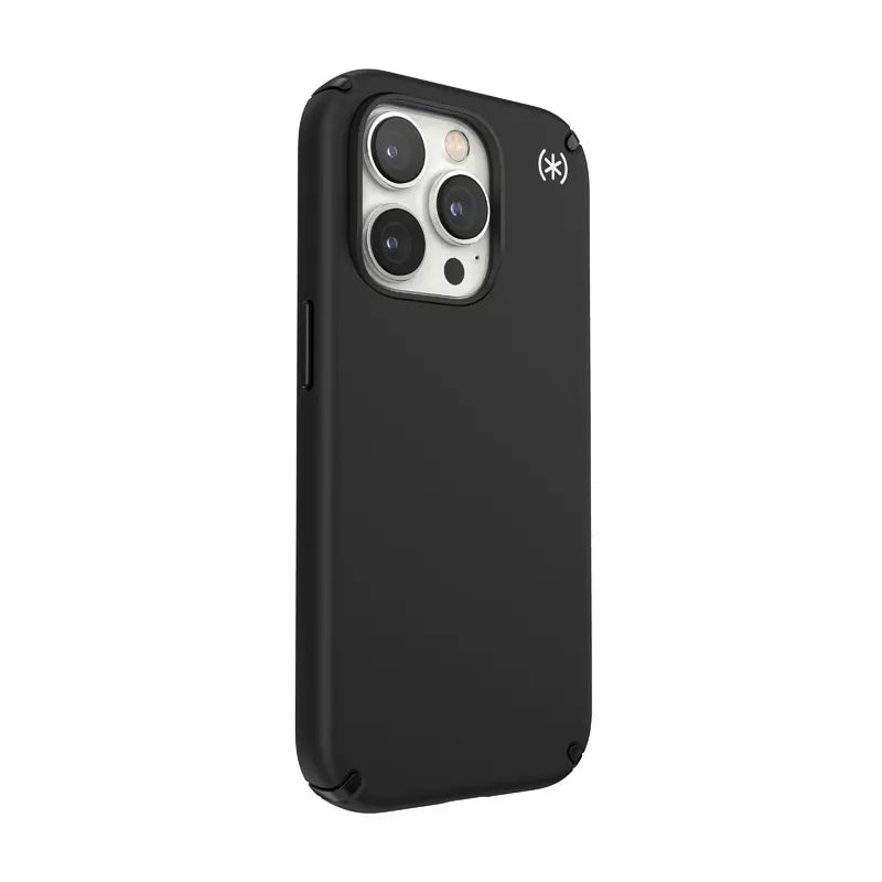 Speck Presidio2 Pro - dėklas "iPhone 14 Pro" su MICROBAN danga (juodas / juodas / baltas)