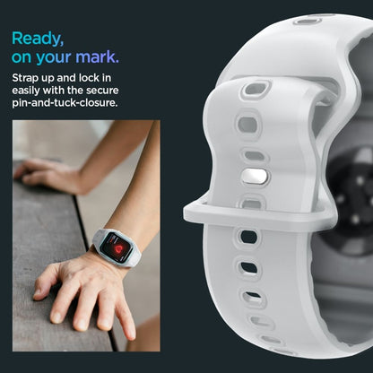 Spigen Liquid Air Pro – apyrankė su dėklu, skirta Apple Watch 10 46 mm (pilka)