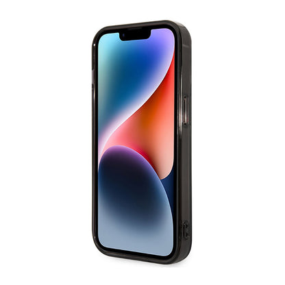 Ferrari Translucent MagSafe – dėklas, skirtas iPhone 14 Pro Max (juodas)