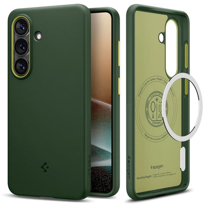Spigen Nano Pop Mag MagSafe dėklas, skirtas Samsung Galaxy S26 (Avo Green)