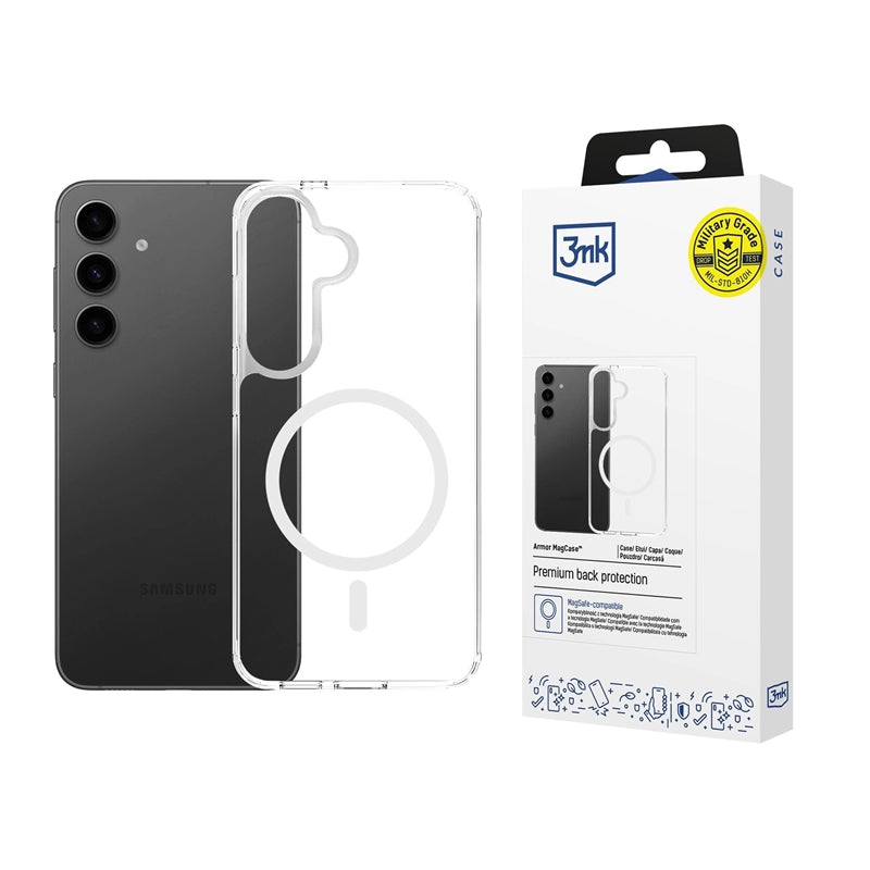 3mk Armor MagCase - Dėklas Samsung Galaxy A17 4G/5G (Skaidrus)