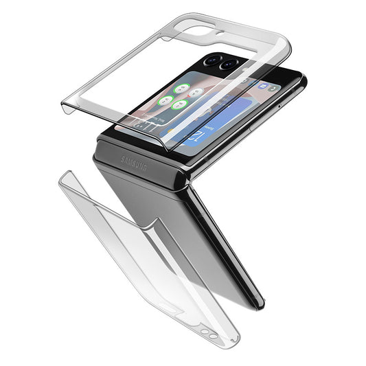 Cellularline Clear Case – Samsung Galaxy Z Flip 5 dėklas (permatomas)