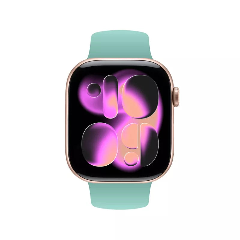 Crong Liquid – dirželis skirtas Apple Watch 38/40/41/42mm (Turkio spalva)