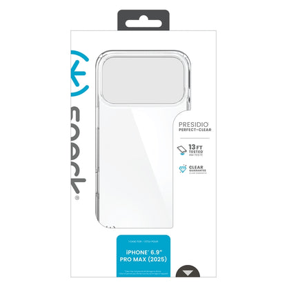 Speck Presidio Perfect-Clear – dėklas iPhone 17 Pro Max (Skaidrus)