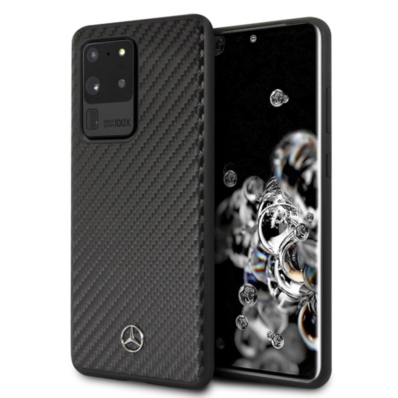 Dėklas Samsung Galaxy S20 Ultra - Mercedes Dinaminis Kietas Dėklas (Juodas)