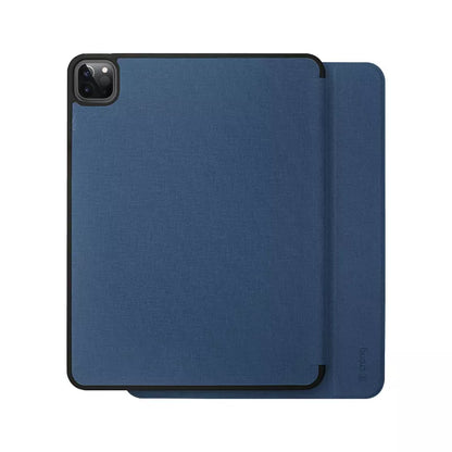 Crong FlexFolio – Dėklas, skirtas iPad Air 11" M3 (2025) / iPad Air 11" M2 (2024) / iPad Air 10.9" (5-4 gen.) / iPad Pro 11" (2022-2021) su Apple Pencil funkcija (bl)