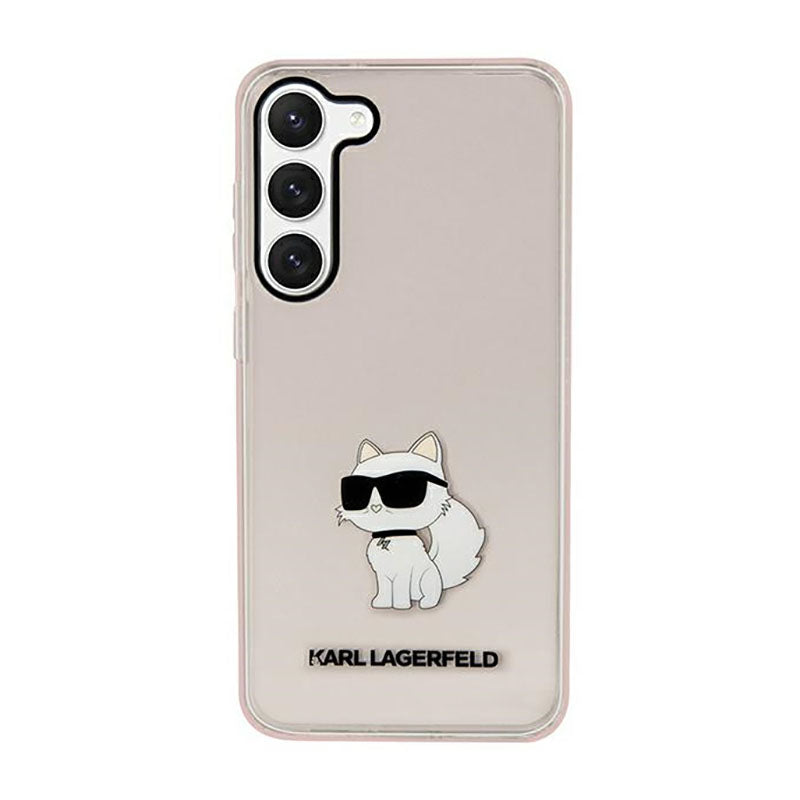 Karl Lagerfeld IML NFT Choupette – dėklas, skirtas Samsung Galaxy S23+ (rožinis)