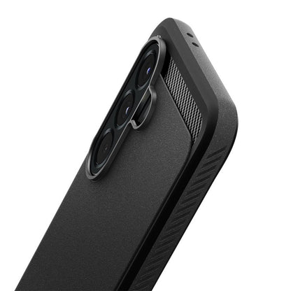 Spigen Rugged Armor – dėklas Samsung Galaxy A56 5G (matinė juoda)