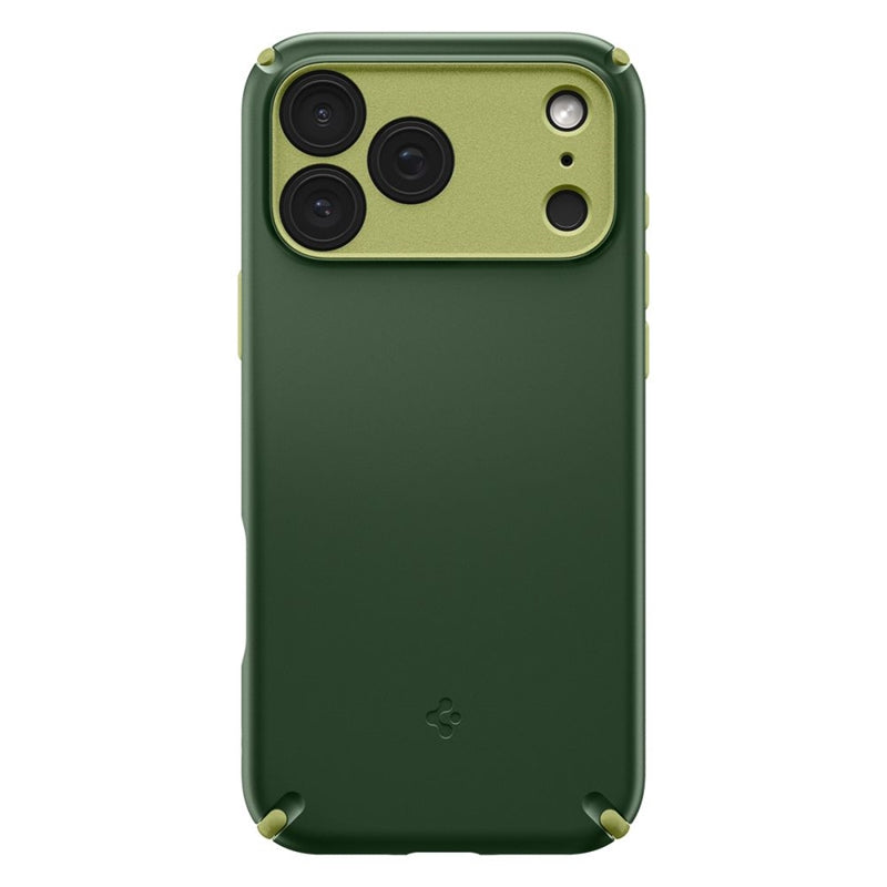 Spigen Nano Pop Hybrid Mag MagSafe dėklas, skirtas iPhone 17 Pro (Avo Green)