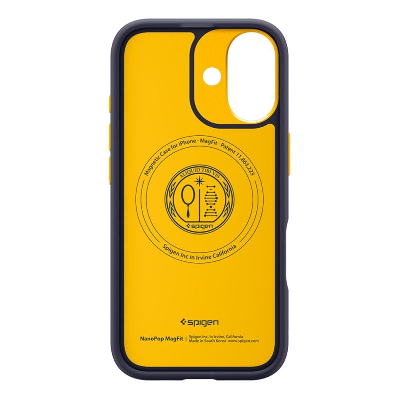 Spigen Nano Pop Mag MagSafe dėklas iPhone 17 (Blueberry Navy)