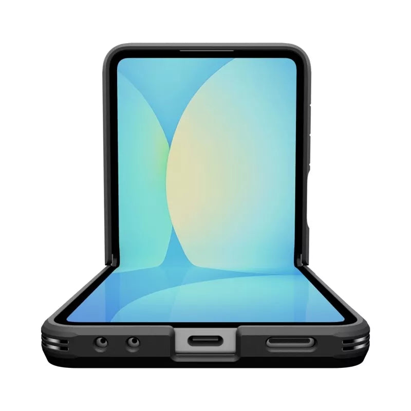 Spigen Slim Armor Pro Mag MagSafe - dėklas, skirtas Samsung Galaxy Z Flip 7 (juodas)