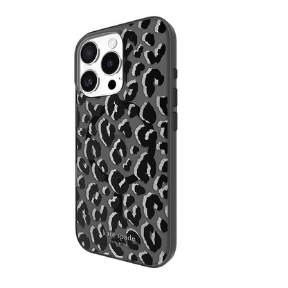 Kate Spade New York Protective MagSafe – dėklas iPhone 16 Pro (City Leopard)