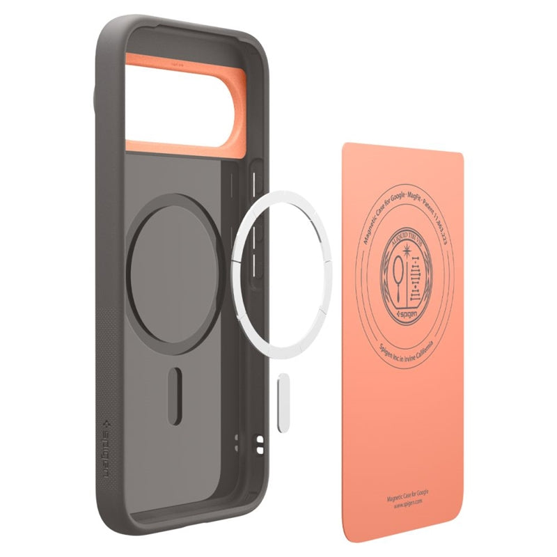 Spigen Nano Pop Mag MagSafe - dėklas Google Pixel 10 Pro XL (Papaya Gray)