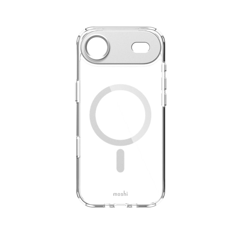Moshi iGlaze MagSafe dėklas iPhone Air (Luna Silver)