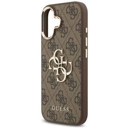 Guess 4G Big 4G Classic Logo - Dėklas iPhone 17 (Ruda / Auksas)