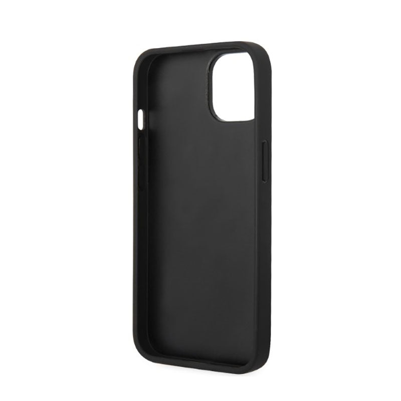 Karl Lagerfeld NFT Blizgučio „Choupette Patch“ – dėklas, skirtas „iPhone 14 Plus“ (juodos spalvos)