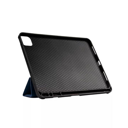 Crong FlexFolio – Dėklas, skirtas iPad Air 11" M3 (2025) / iPad Air 11" M2 (2024) / iPad Air 10.9" (5-4 gen.) / iPad Pro 11" (2022-2021) su Apple Pencil funkcija (bl)