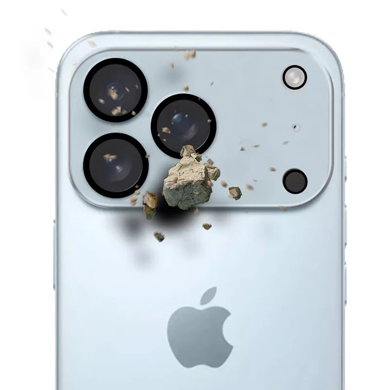 3mk Objektyvo apsauginis stiklas Pro pilnas padengimas iPhone 17 Pro