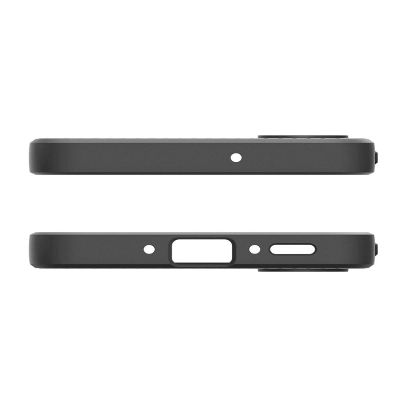 Spigen Liquid Air dėklas, skirtas Samsung Galaxy A26 5G (Matinis juodas)