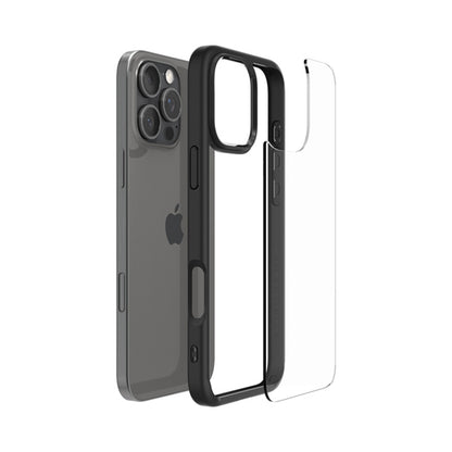 Spigen Ultra Hybrid – dėklas, skirtas iPhone 16 Pro Max (matinis juodas)