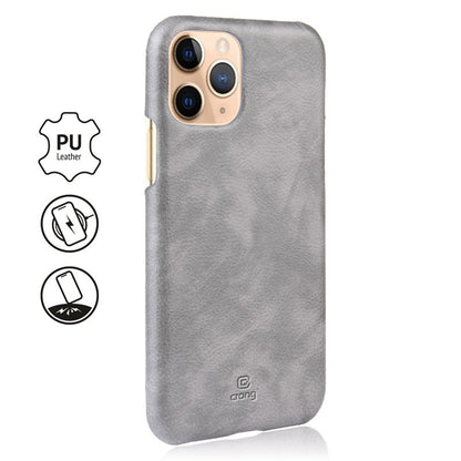 Crong Essential Cover - PU odos dėklas, skirtas iPhone 11 Pro (pilkas)