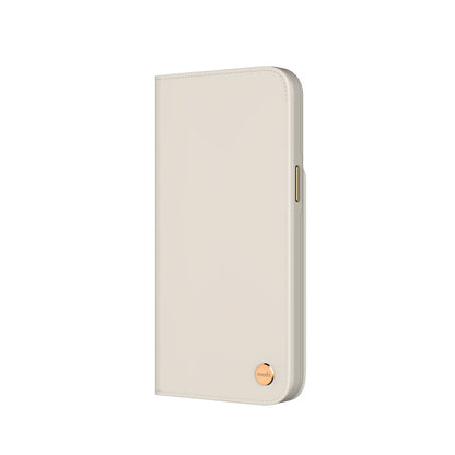 "Moshi Overture MagSafe" dėklas su nuimama magnetine pinigine, skirtas "iPhone 14 Plus" (pilkas)