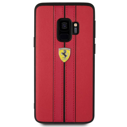 Ferrari Urban Hardcase – dėklas, skirtas Samsung Galaxy S9 (raudonas)