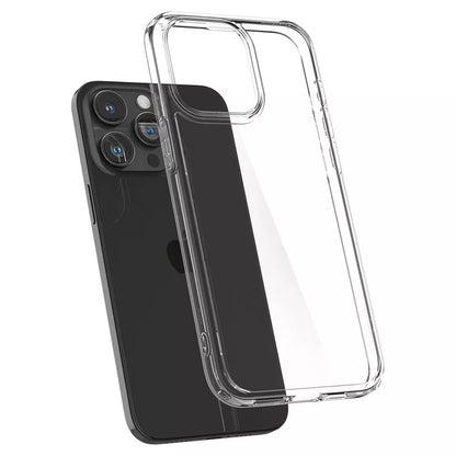 Spigen Ultra Hybrid – dėklas, skirtas „iPhone 15 Pro“ (skaidrus)