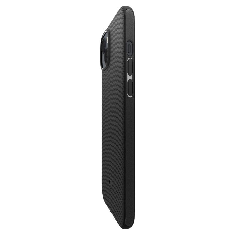 Spigen Mag Armor – dėklas skirtas iPhone 15 Plus / iPhone 14 Plus (juodas)