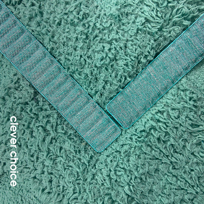 Crong Melange - Magnetinis dirželis, skirtas Apple Watch 44/45/46/49 mm (turkio spalvos melange)