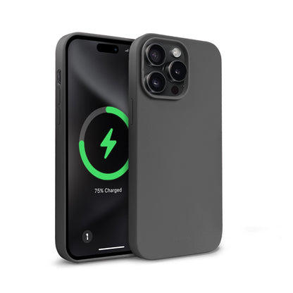 Crong Spalvos Magnetinis dėklas - iPhone 15 Pro MagSafe dėklas (Titano)