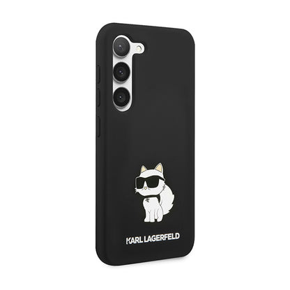 Karl Lagerfeld Silicone Choupette – Samsung Galaxy S24+ dėklas (juodas)