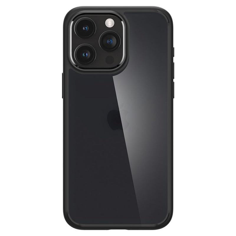 Spigen Ultra Hybrid – dėklas, skirtas iPhone 15 Pro (Frost Black)