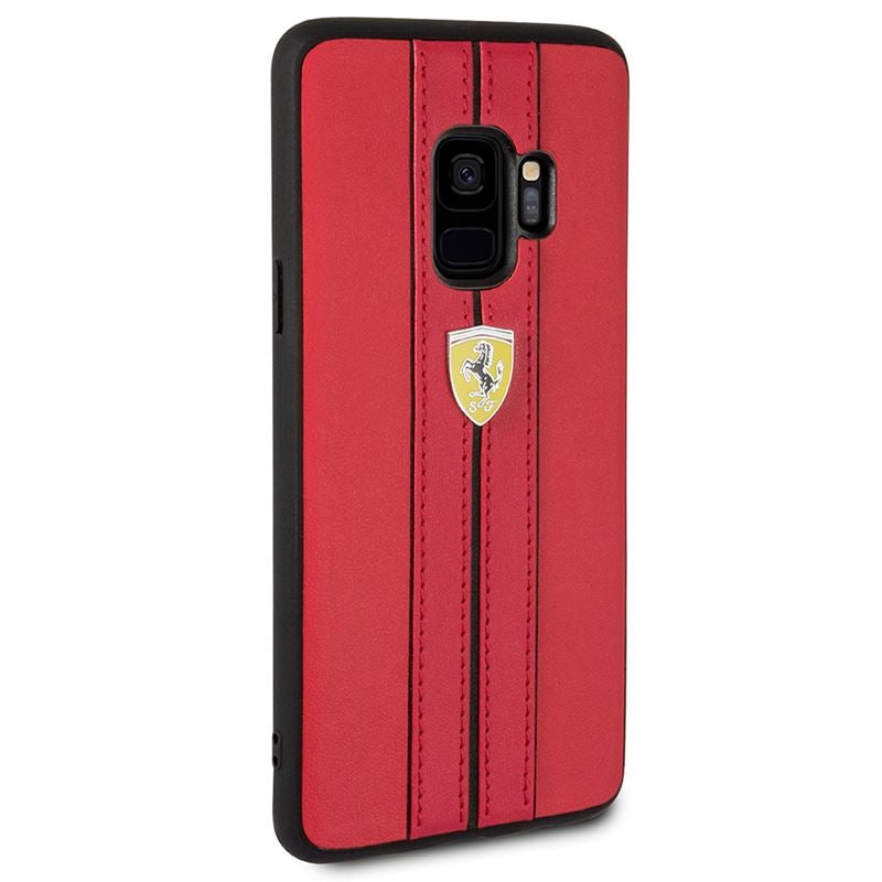 Ferrari Urban Hardcase – dėklas, skirtas Samsung Galaxy S9 (raudonas)