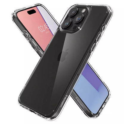 Spigen Ultra Hybrid – dėklas, skirtas „iPhone 15 Pro“ (skaidrus)