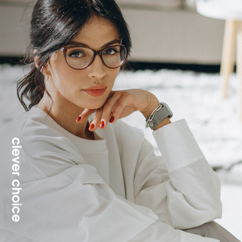 "Crong Milano Steel" - Nerūdijančio plieno dirželis "Apple Watch" 44/45/46/49 mm (sidabrinis)