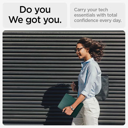 Spigen Urban Fit - dėklas skirtas iPad Air 11" M3 (2025) / M2 (2024) / iPad Air 10.9" (5-osios ir 4-osios kartos) (2022-2020) (vidurnakčio žalia)