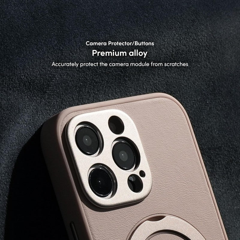 Moshi Kameleon MagSafe – dėklas skirtas iPhone 16 Pro Max su stovu (Shell Pink)