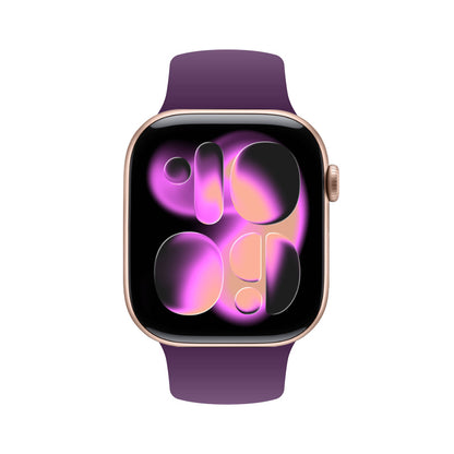 Crong Liquid - Dirželis skirtas Apple Watch 38/40/41/42 mm (slyvų)