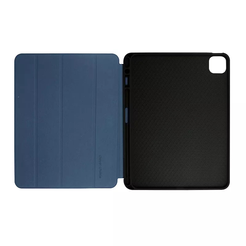 Crong FlexFolio – Dėklas, skirtas iPad Air 11" M3 (2025) / iPad Air 11" M2 (2024) / iPad Air 10.9" (5-4 gen.) / iPad Pro 11" (2022-2021) su Apple Pencil funkcija (bl)