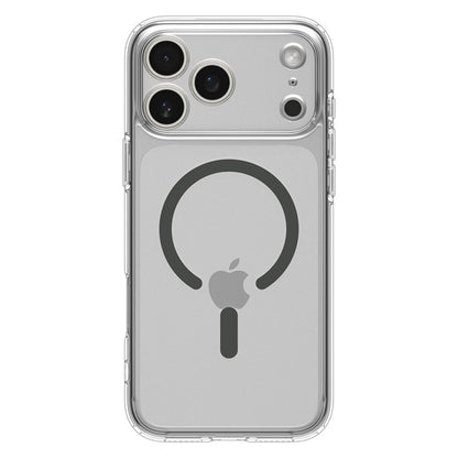 Spigen Ultra Hybrid Mag MagSafe dėklas, skirtas iPhone 17 Pro Max (Skaidrus/Grafitinis)