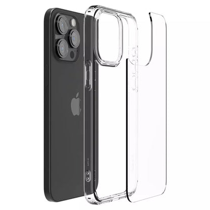Spigen Ultra Hybrid – dėklas, skirtas „iPhone 15 Pro“ (skaidrus)