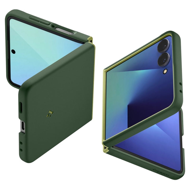 Spigen Nano Pop Mag MagSafe dėklas Samsung Galaxy Z Flip 7 (Avo Green)