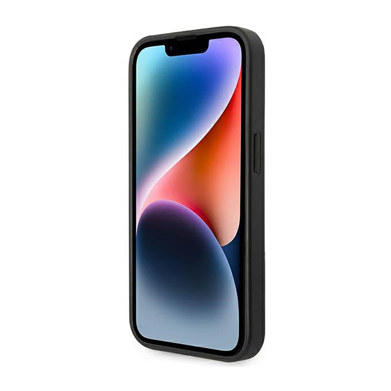 Karl Lagerfeld Glitter Flakes Ikonik – dėklas skirtas iPhone 14 Pro Max (sidabrinis)