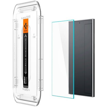 Spigen GLAS.TR EZ FIT 2 pakuotė – grūdintas stiklas, skirtas „Samsung Galaxy S24 Ultra“ (2 vnt.)